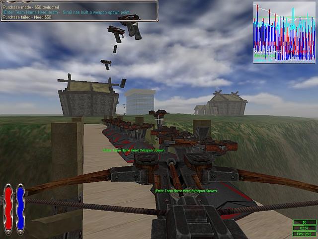 Lots of Weapon Spawners!