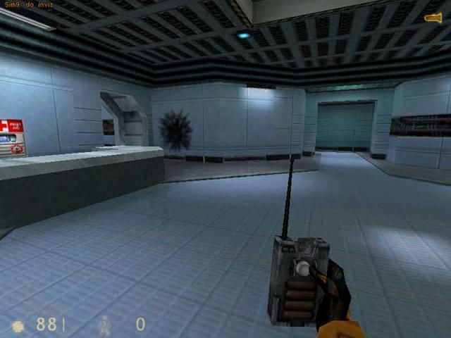 This is with the stealth suit - try and find him.  Answer is in next picture