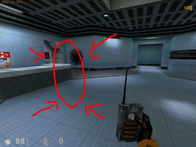 See?  While walking people can see you.  Even when totally still, you can still make out an outline.