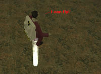 Whee! A screenshot of the jetpack in action!