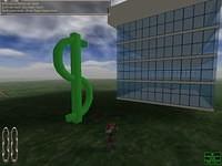 12 - My, that's a lot of money!  Bug when importing model file for cash pickup let to this huge model!