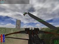 Fyre attempts (fails) a girder jump with his car.