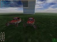 Drag racing cars.